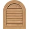 Ekena Millwork Round Top Gable Vnt Non-Functional Western Red Cedar Gable Vnt w/Decorative Face Frame, 30"W x 36"H GVWRT30X3602SDUWR - alternate 1